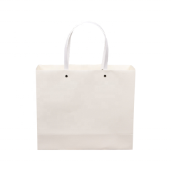 Customised Premium White Kraft Paper Bags with Handles
